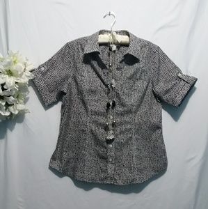 Chico's blouse women size 2